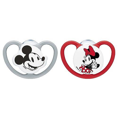 NUK Emzik PM Air 2'li 0-6 ay Mickey/ Minnie - 5