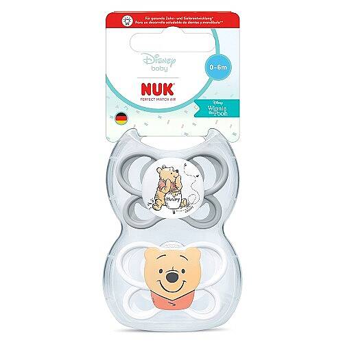 NUK Emzik PM Air 2'li 0-6 ay Winnie The Pooh - 1