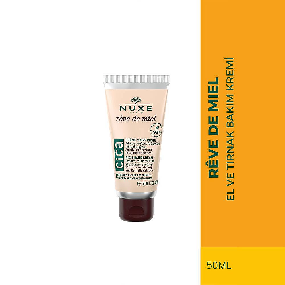 Nuxe Cica Onarıcı Besleyici ve Koruyucu El ve Tırnak Bakım Kremi 50 ml - 2