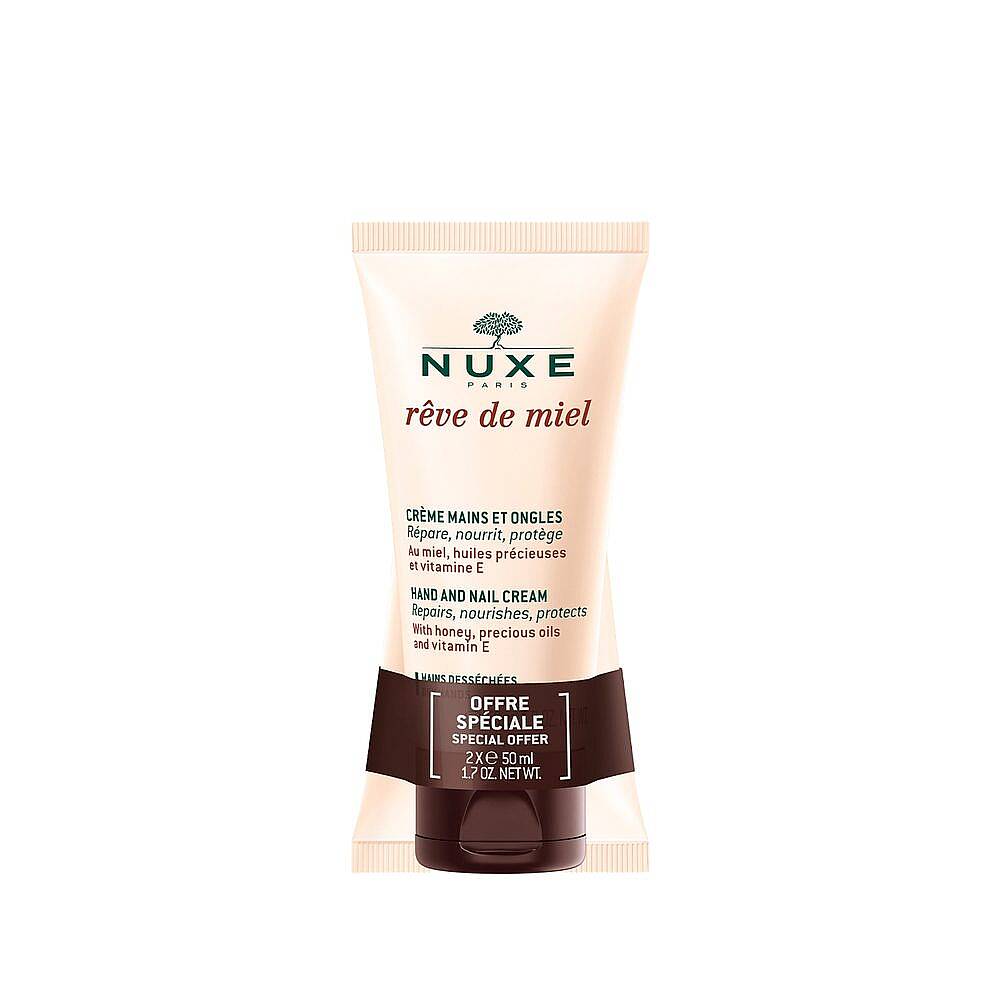 Nuxe Reve De Miel Besleyici ve Onarıcı El ve Tırnak Bakım Kremi 2x50 ml - 1
