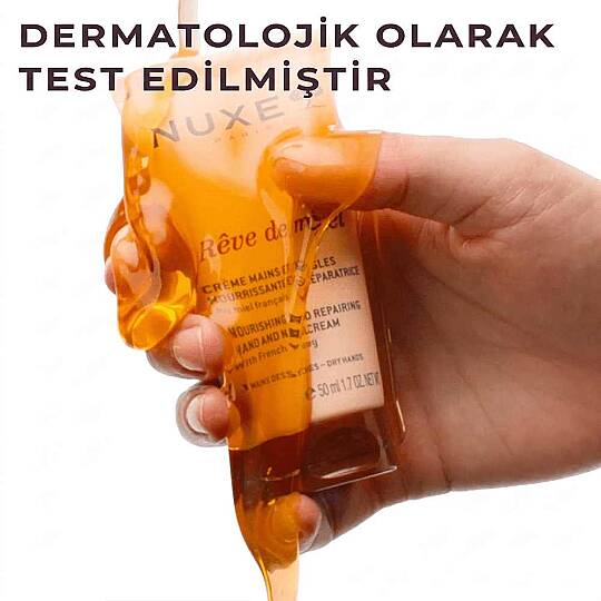 Nuxe Reve De Miel Besleyici ve Onarıcı El ve Tırnak Bakım Kremi 50 ml - 10