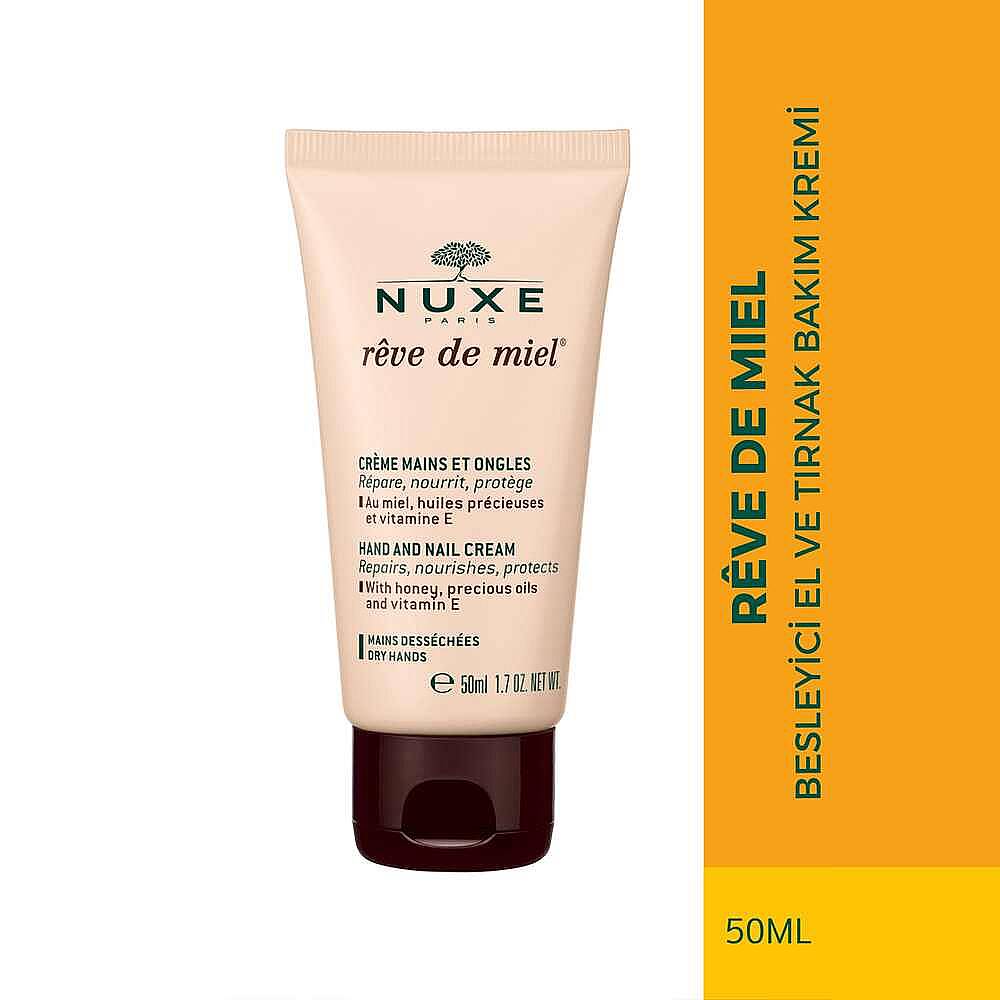 Nuxe Reve De Miel Besleyici ve Onarıcı El ve Tırnak Bakım Kremi 50 ml - 7
