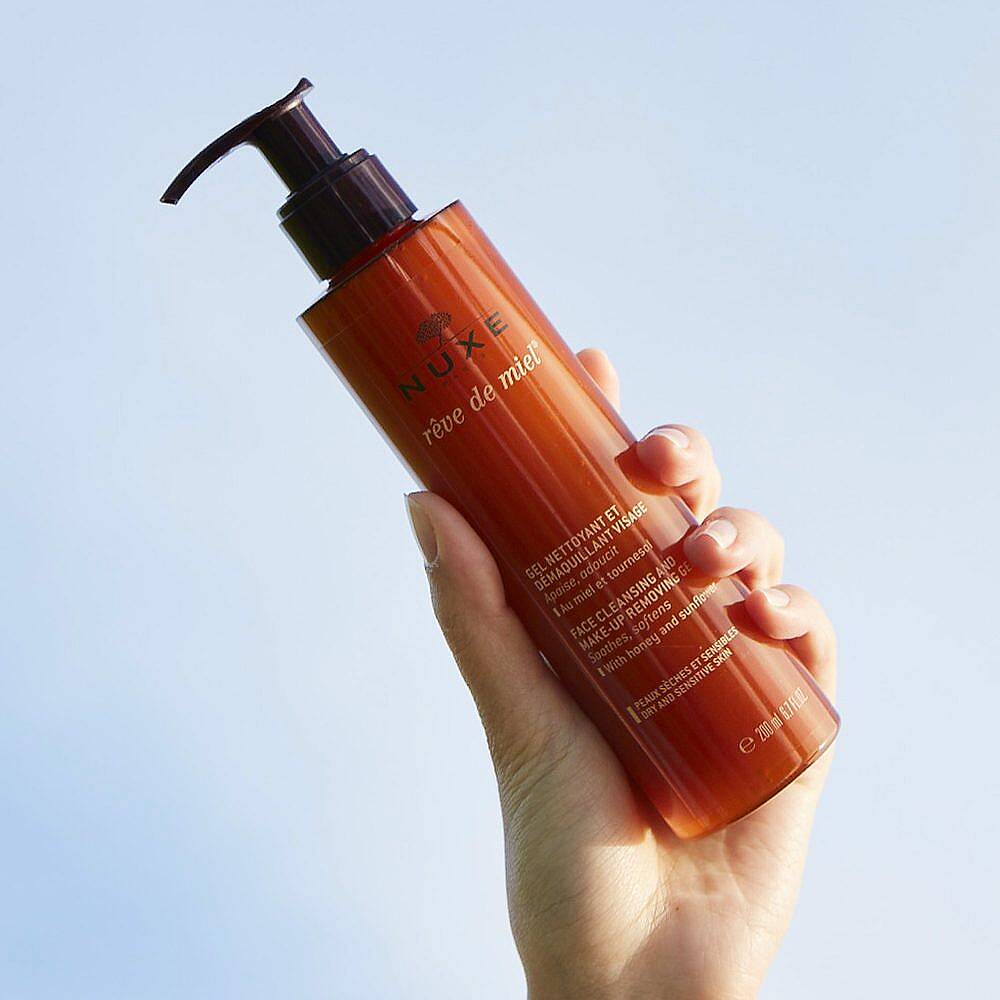 Nuxe Reve De Miel Face Cleansing and Make-Up Removing Yüz ve Makyaj Temizleme Jeli 200 ml - 3