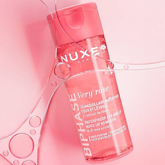 Nuxe Very Rose Biphase Suya Dayanıklı Göz ve Dudak Makyajı Temizleyici 100 ml - 3