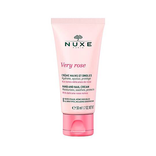 Nuxe Very Rose Onarıcı Besleyici ve Koruyucu El ve Tırnak Bakım Kremi 50 ml