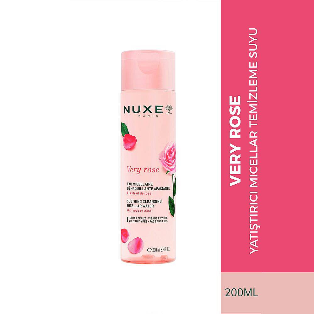 Nuxe Very Rose Yatıştırıcı Temizleyici Micellar Su 200 ml - 2