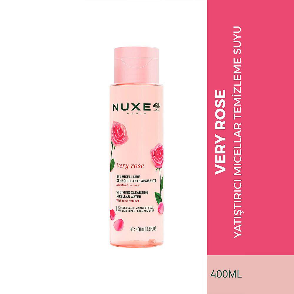 Nuxe Very Rose Yatıştırıcı Temizleyici Micellar Su 400 ml - 2