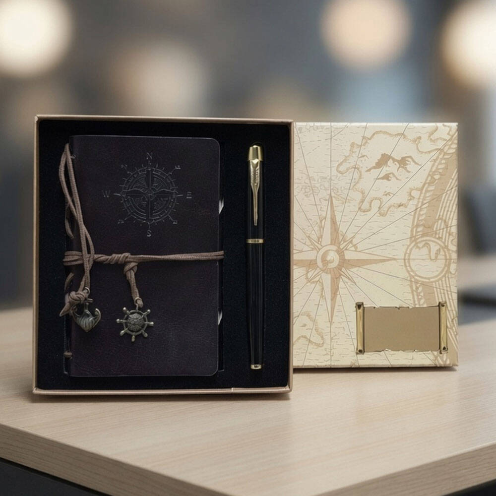 Öğretmene Hediye Defter Kalem Seti - 1