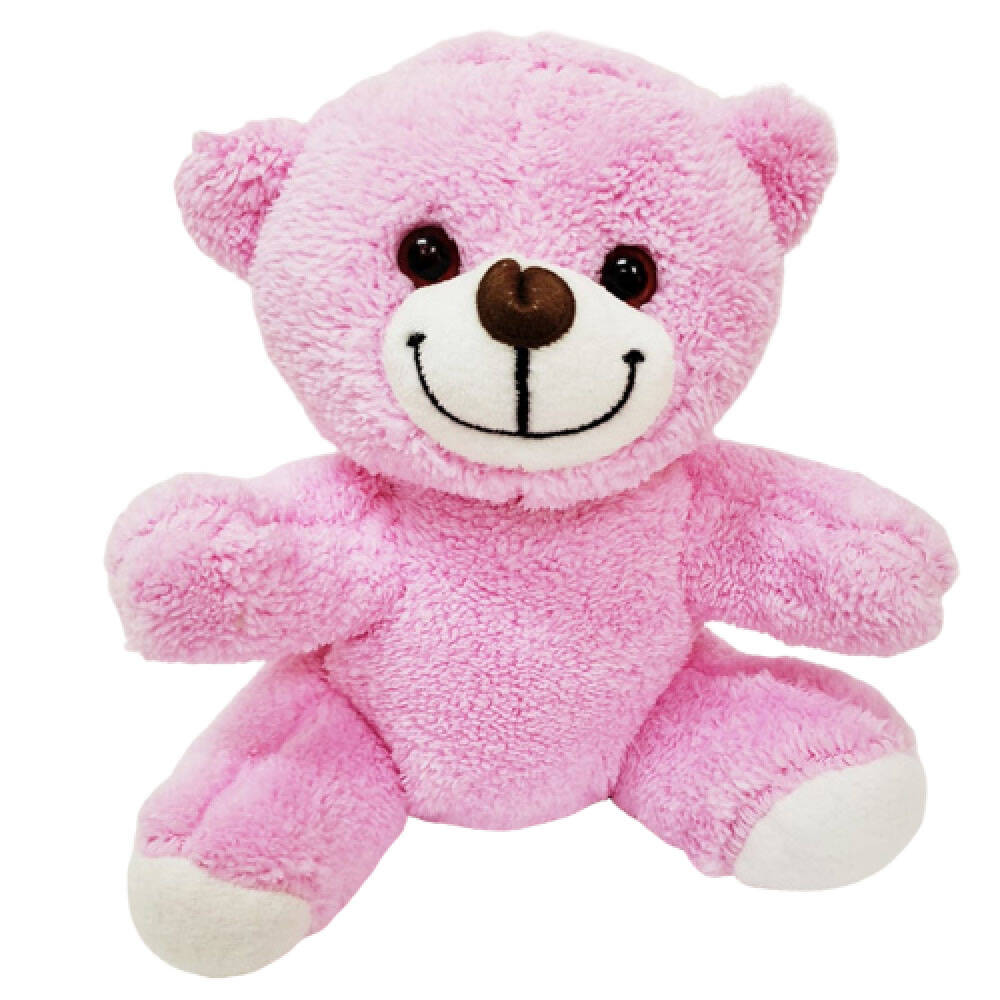 Pembe Peluş Ayıcık Kar Küresi Ve Pembe Çikolata Not Defteri - 2
