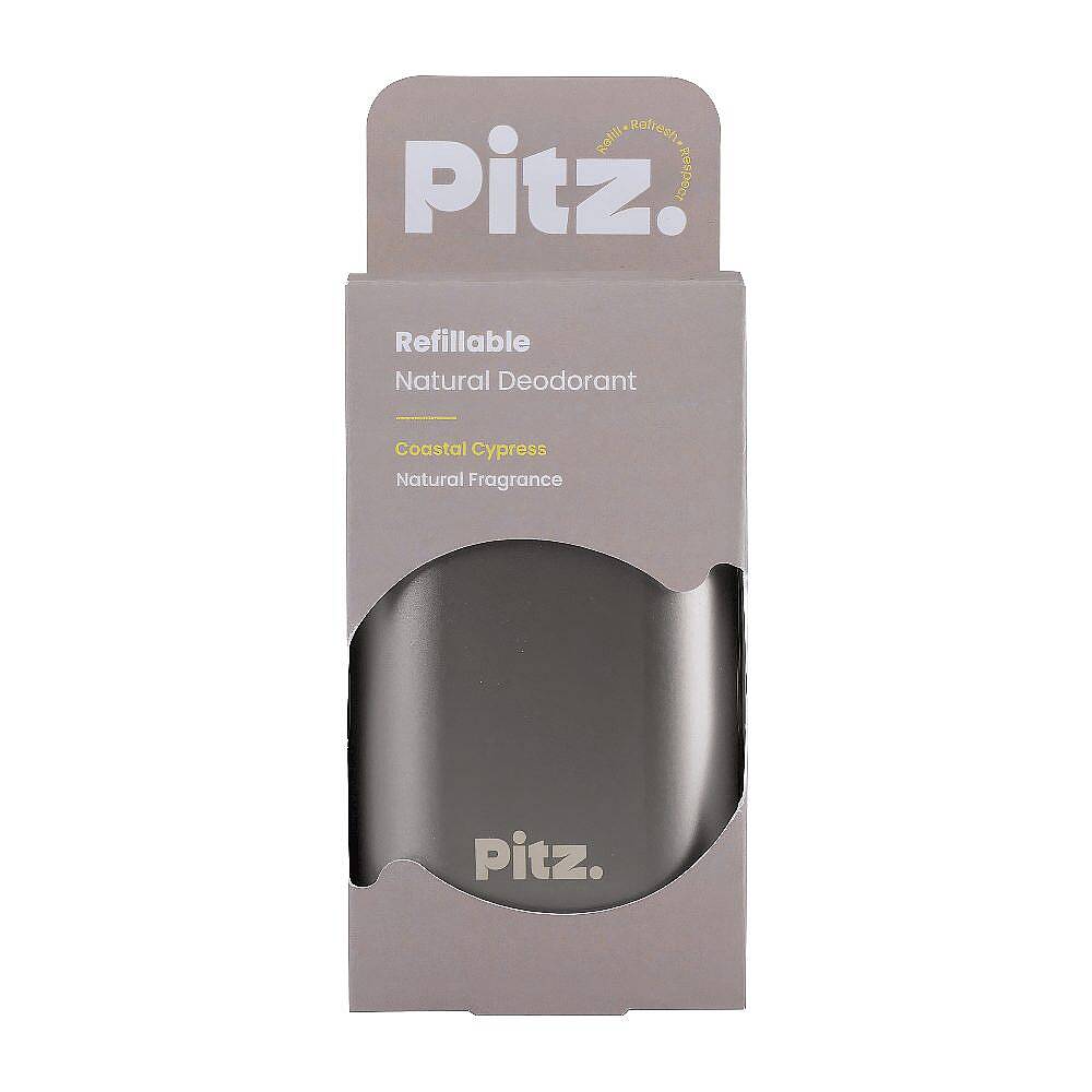 Pitz Doldurulabilir Deodorant Stick Coastal Cypress Gri Metalik 40 g - 2