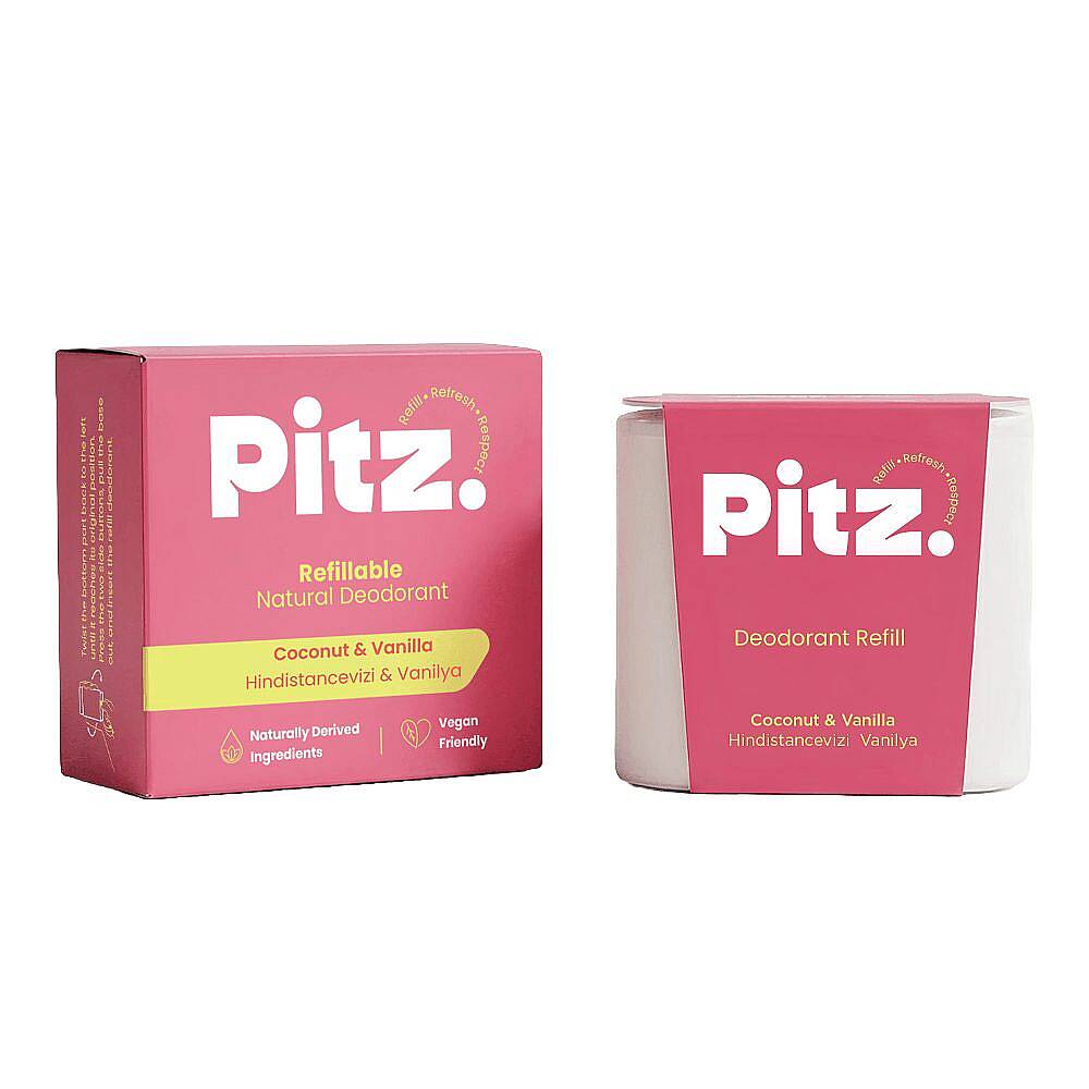 Pitz Refill Yedek Deodorant Coconut Vanilla 40 g - 3