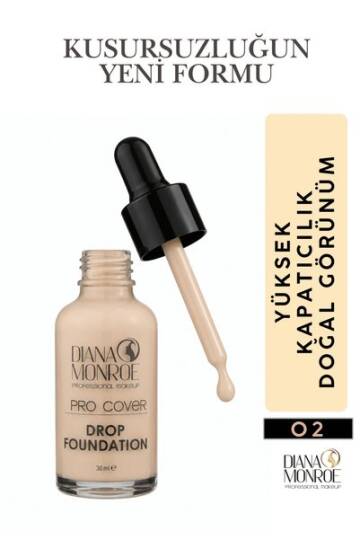 Pro Cover Drop Foundation - Ultra Kapatıcı Fondöten