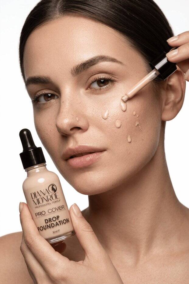 Pro Cover Drop Foundation - Ultra Kapatıcı Fondöten - 4