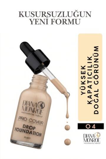 Pro Cover Drop Foundation - Ultra Kapatıcı Fondöten