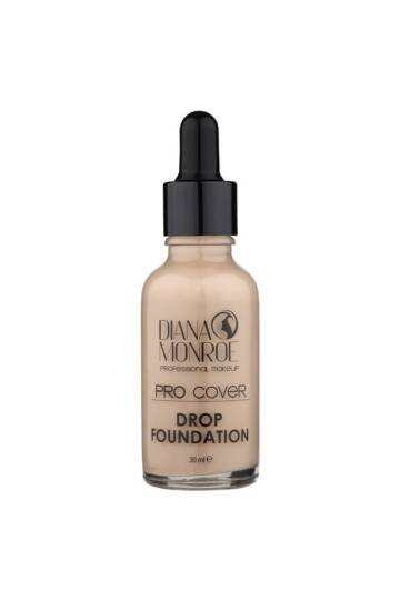 Pro Cover Drop Foundation - Ultra Kapatıcı Fondöten - 3