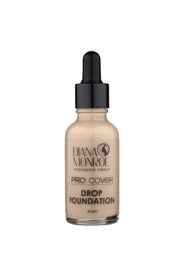 Pro Cover Drop Foundation - Ultra Kapatıcı Fondöten - 3