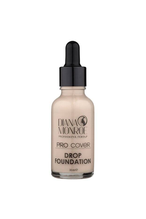 Pro Cover Drop Foundation - Ultra Kapatıcı Fondöten - 3