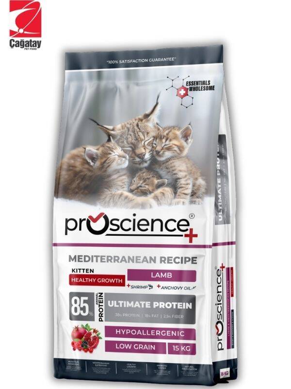 Pro Science Kuzu Etli Yavru Kedi Maması 15 Kg - 1
