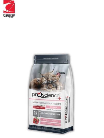 Pro Science Mother & Babycat Somonlu Anne ve Yavru Kedi Maması 1.5 Kg