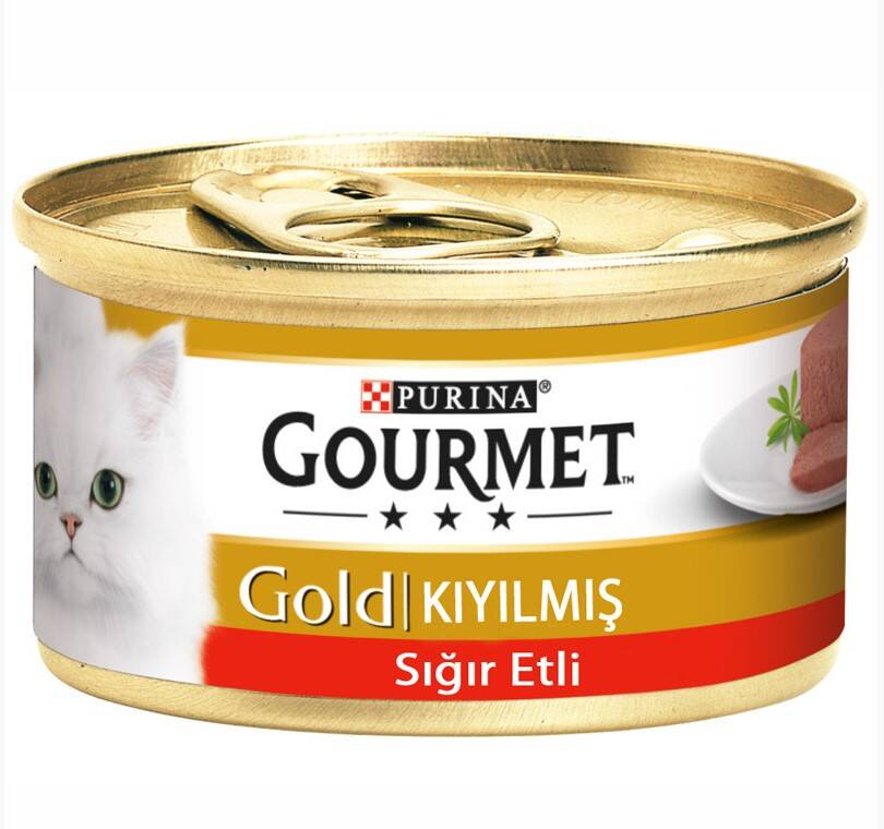 Purina Gourmet Kıyılmış Sığır Etli 85 Gr - 1