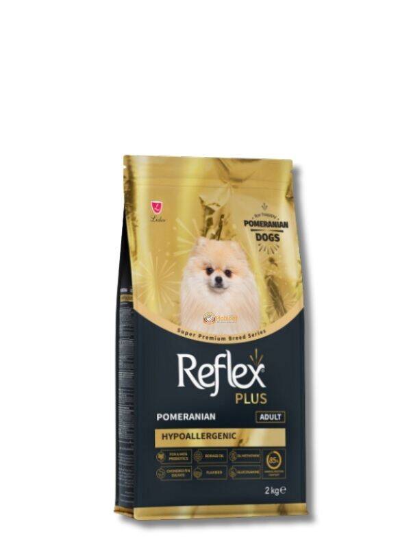 Reflex Plus Hipoalerjenik Pomeranian Yetişkin Köpek Maması 2 kg - 1