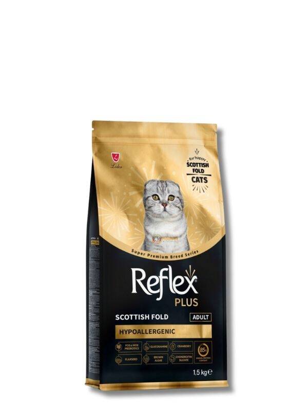 Reflex Plus Hipoalerjenik Scottish Fold Yetişkin Kedi Maması 1,5 kg - 1