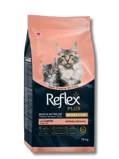 Reflex Plus Mother & Babycat Kuzu Etli Yavru Kedi Maması 15 kg