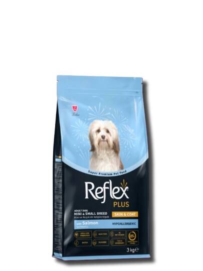 Reflex Plus Somonlu Küçük Irk Yetişkin Köpek Maması 3 kg