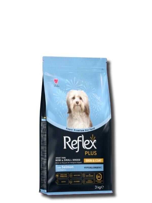Reflex Plus Somonlu Küçük Irk Yetişkin Köpek Maması 3 kg - 1
