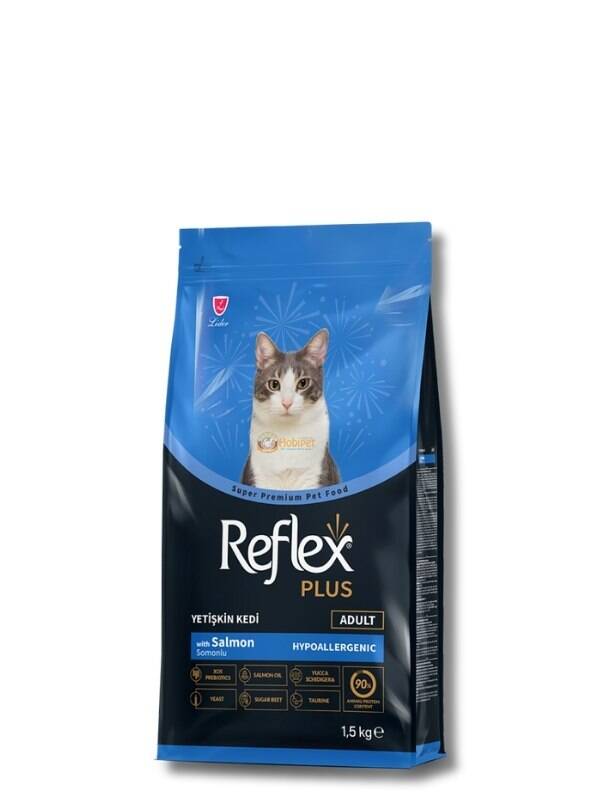 Reflex Plus Somonlu Yetişkin Kedi Maması 1,5 kg - 1
