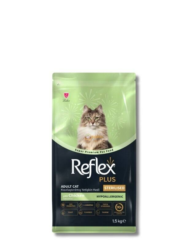 Reflex Plus Tavuklu Kısırlaştırılmış Kedi Maması 1,5 kg - 1