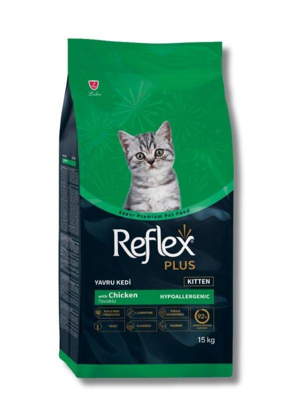 Reflex Plus Tavuklu Yavru Kedi Maması 15 kg - 1