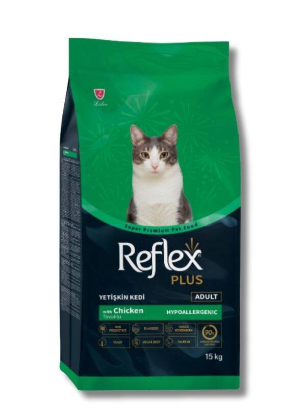 Reflex Plus Tavuklu Yetişkin Kedi Maması 15 kg - 1