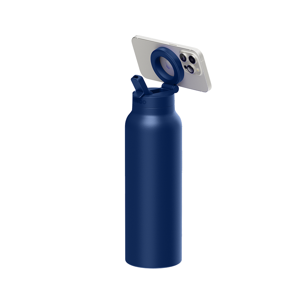 Ringo Pro Pipetli, Telefon Tutuculu Termal Çelik Termos 710 ML - 78