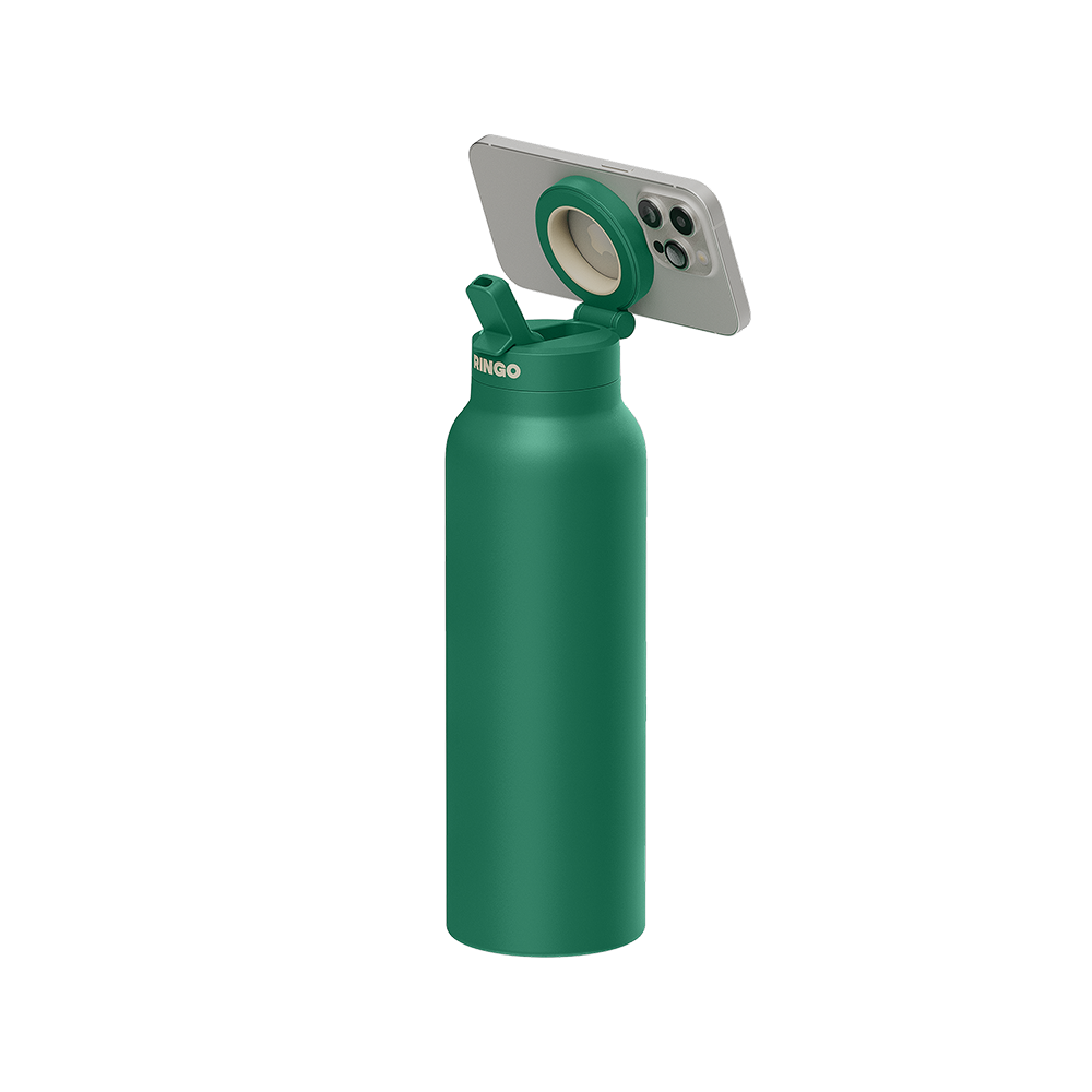 Ringo Pro Pipetli, Telefon Tutuculu Termal Çelik Termos 710 ML - 76