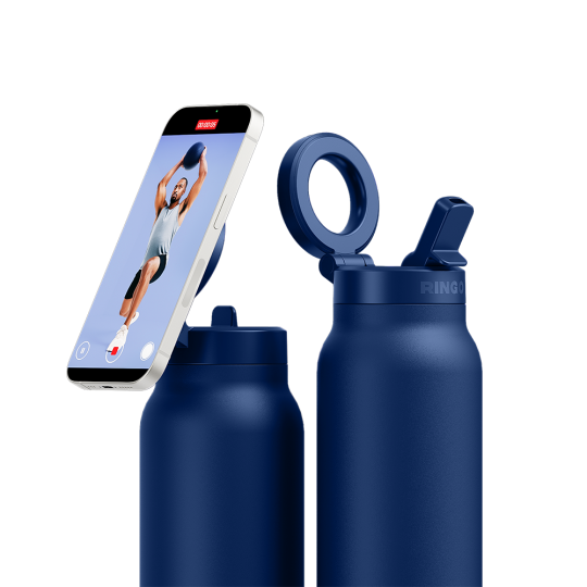 Ringo Pro Pipetli, Telefon Tutuculu Termal Çelik Termos 710 ML - 72