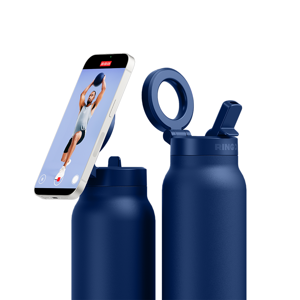 Ringo Pro Pipetli, Telefon Tutuculu Termal Çelik Termos 710 ML - 72
