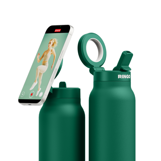 Ringo Pro Pipetli, Telefon Tutuculu Termal Çelik Termos 710 ML - 71