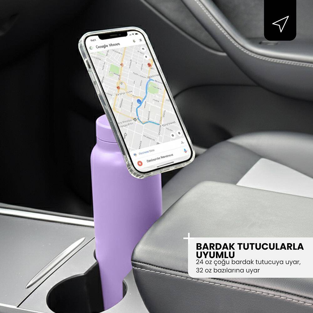 Ringo Pro Pipetli, Telefon Tutuculu Termal Çelik Termos 710 ML - 49
