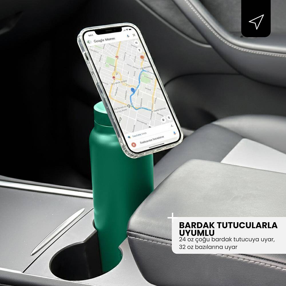 Ringo Pro Pipetli, Telefon Tutuculu Termal Çelik Termos 710 ML - 45