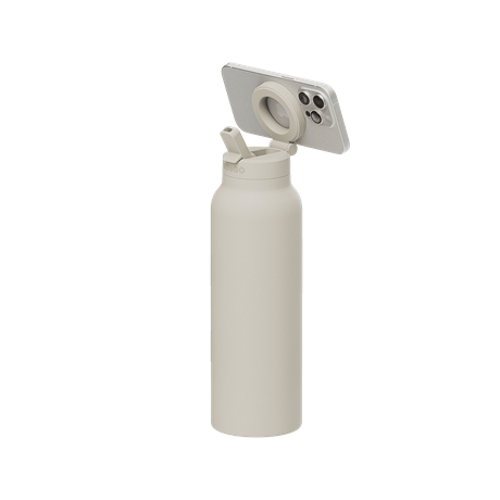 Ringo Pro Pipetli, Telefon Tutuculu Termal Çelik Termos 950 ML - 26