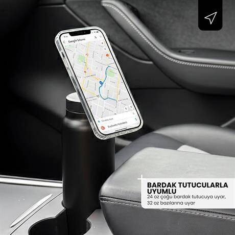Ringo Pro Pipetli, Telefon Tutuculu Termal Çelik Termos 950 ML - 17