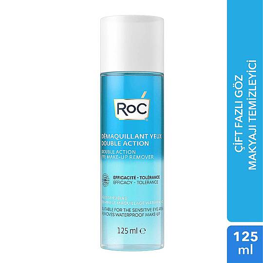 RoC Çift Etkili Göz Makyajı Temizleyici 125 ml - 6