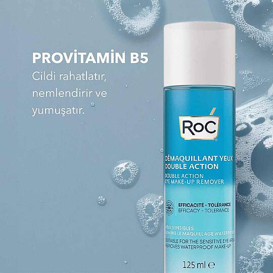 RoC Çift Etkili Göz Makyajı Temizleyici 125 ml - 4