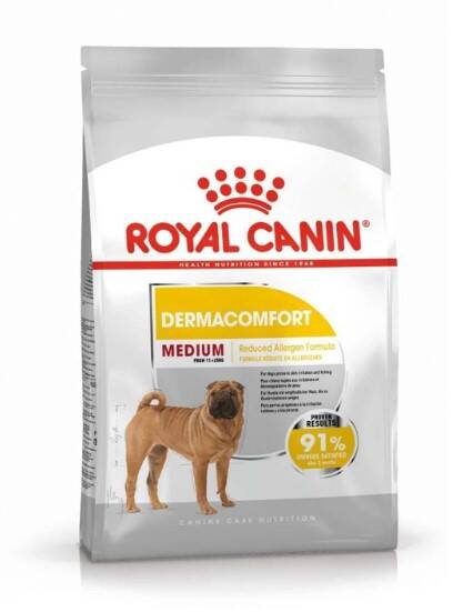 Royal Canin Medium Dermacomfort Yetişkin Köpek Maması 12 Kg - 1