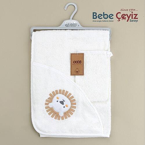 SEBİ PRİME Aslan Banyo Havlusu ( Kahverengi )