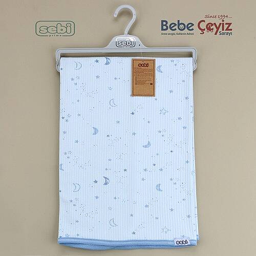 SEBİ PRİME Ay Yıldız Çift Kat Battaniye - 7