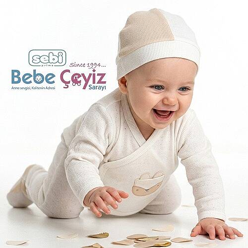 SEBİ PRİME Cepli Kedili Waffle 5'li Hastane Çıkışı - 34