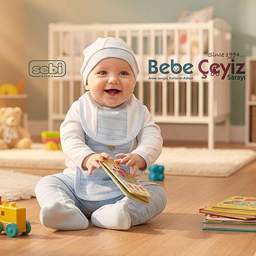 SEBİ PRİME Düğme Yakalı 5'li Hastane Çıkışı - 24