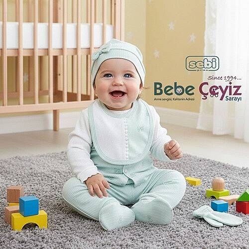 SEBİ PRİME Fiyonk Desenli 5'li Hastane Çıkışı - 22